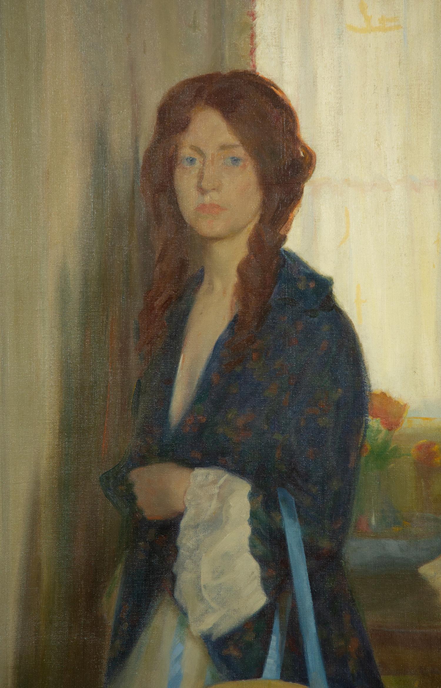 Woman with Sunhat