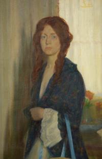 Woman with Sunhat