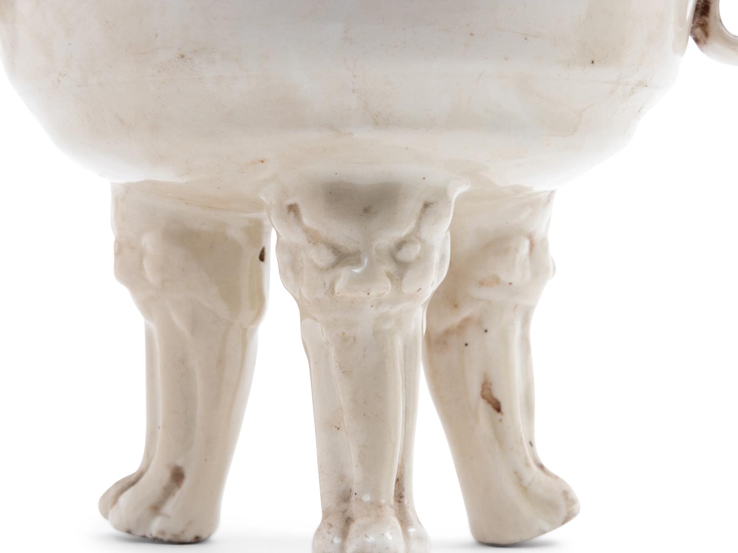 Two Porcelain Scholar's Objects