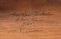 Pair of Occasional Tables Minimus – Oval , 2009 Thos. Moser Cabinetmakers, Auburn, Maine