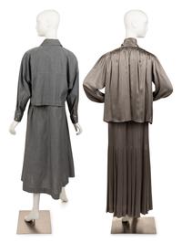 Two Grey Chanel Ensembles, 1980s