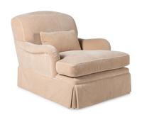 A Pair of Velvet-Upholstered Armchairs