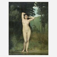 Emmanuel Benner (French, 1836–1896) Nu Debout Près d'une Rive