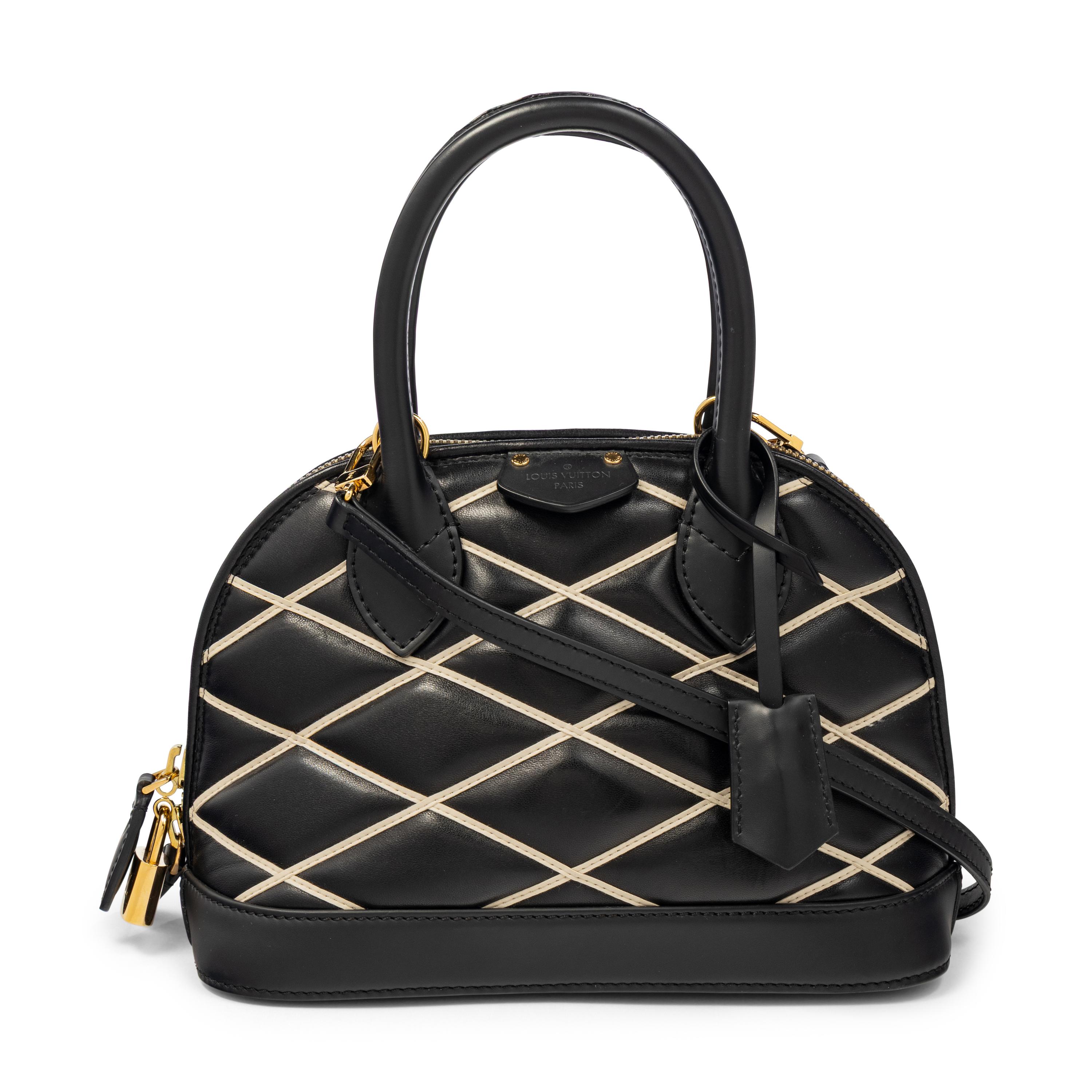 LOUIS VUITTON, QUILTED ALMA BB BAG