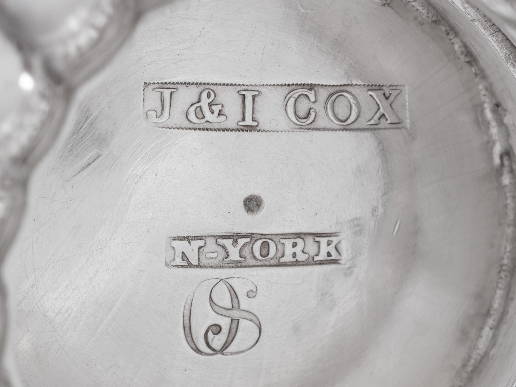 An American Coin Silver Four-Piece Tea Service