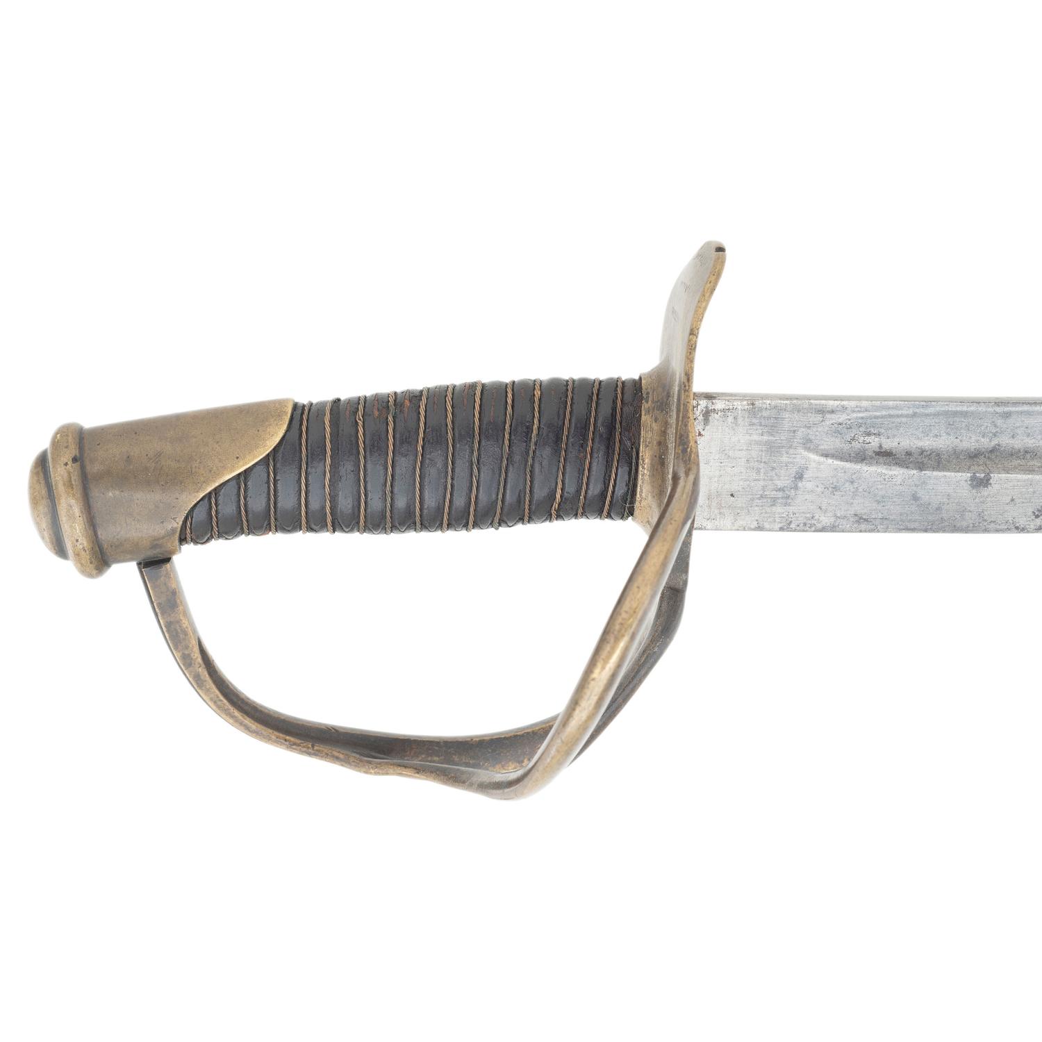 Memphis Novelty Works Thos Leech & Co Marked Enlisted Cavalry Saber
