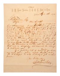 [TEXAS]. 6 photographs and documents related to military subjects in early Texas state history.