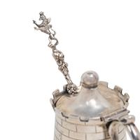 A Group of English Silver Whimsical Table Articles