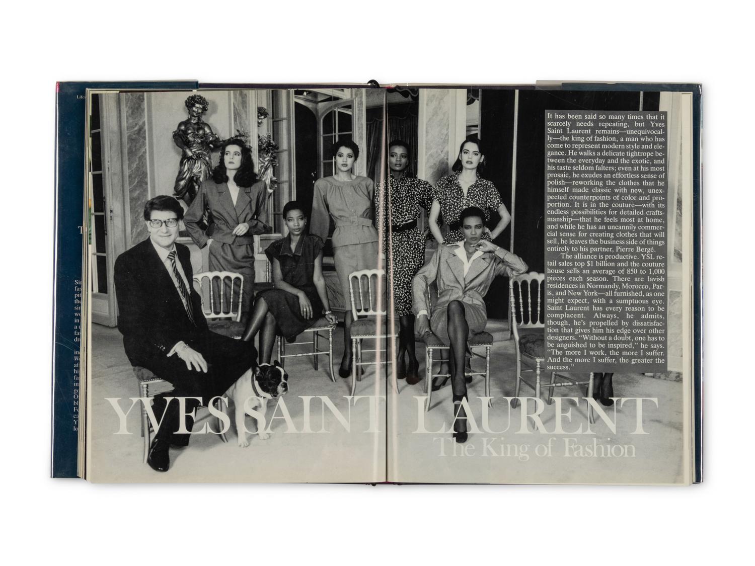 Four Books on Yves Saint Laurent and Fashion Design