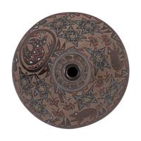 Polychrome Sgraffito Seed Jars