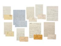 [CIVIL WAR]. War-date archive identified to Lieutenant George S. Andrews, 3rd Maine Infantry.