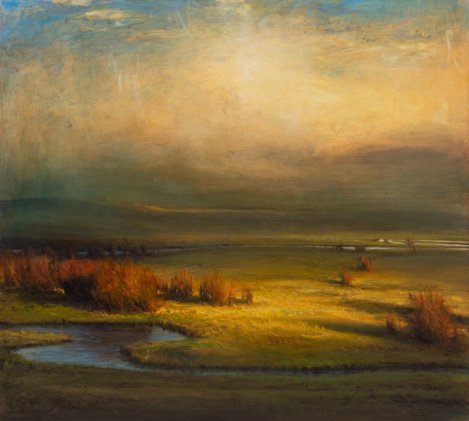 Mountain Valley Landscape