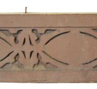 A Sullivan Designed Pine Panel from the James Charnley House by Adler & Sullivan 35" W x 3" D x 8.25" H — United States, 1892