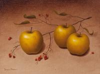 Patrick Farrell, (Wisconsin, 1940-2016), Golden Apples, 1975