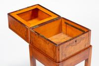 A French Marquetry Cave à Liqueur on a Later Stand
