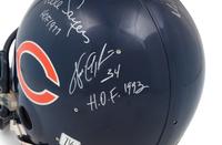 A Chicago Bears Hall of Fame Signed Autograph Full Size Helmet Including Walter Payton (Beckett Authentication Services Letter)