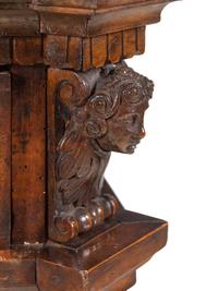 An Italian Baroque Walnut Serving Cabinet