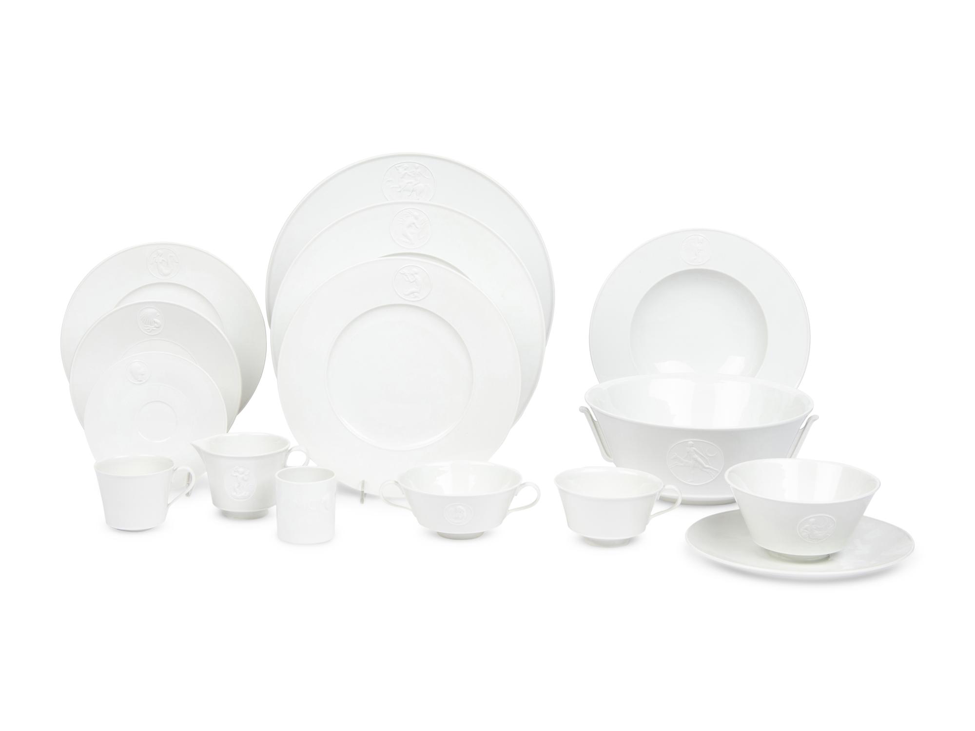 A Berlin [K.P.M.] Arkadia Porcelain Dinner Service