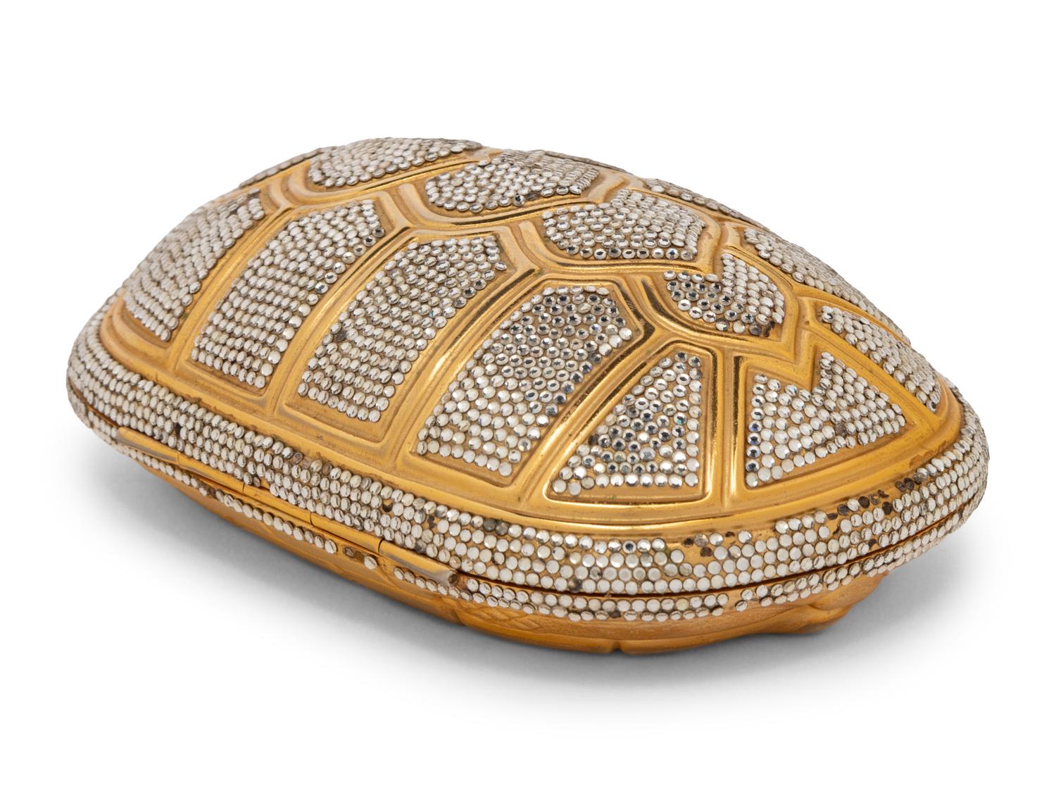 Judith Leiber Turtle Shell Minaudière