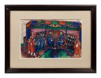 A Group of Twelve Chinese Export Pith Paintings