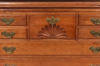 A Chippendale Fan-Carved Walnut Bachelor's Chest