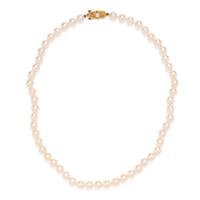 MIKIMOTO, CULTURED PEARL NECKLACE