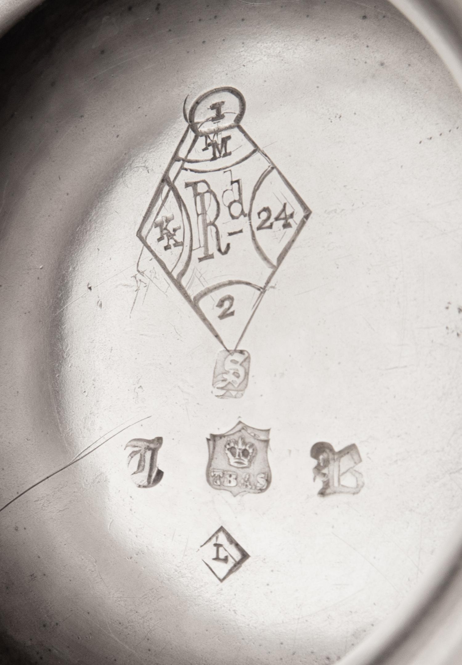 A Pair of English Silver-Plate Wine Coolers