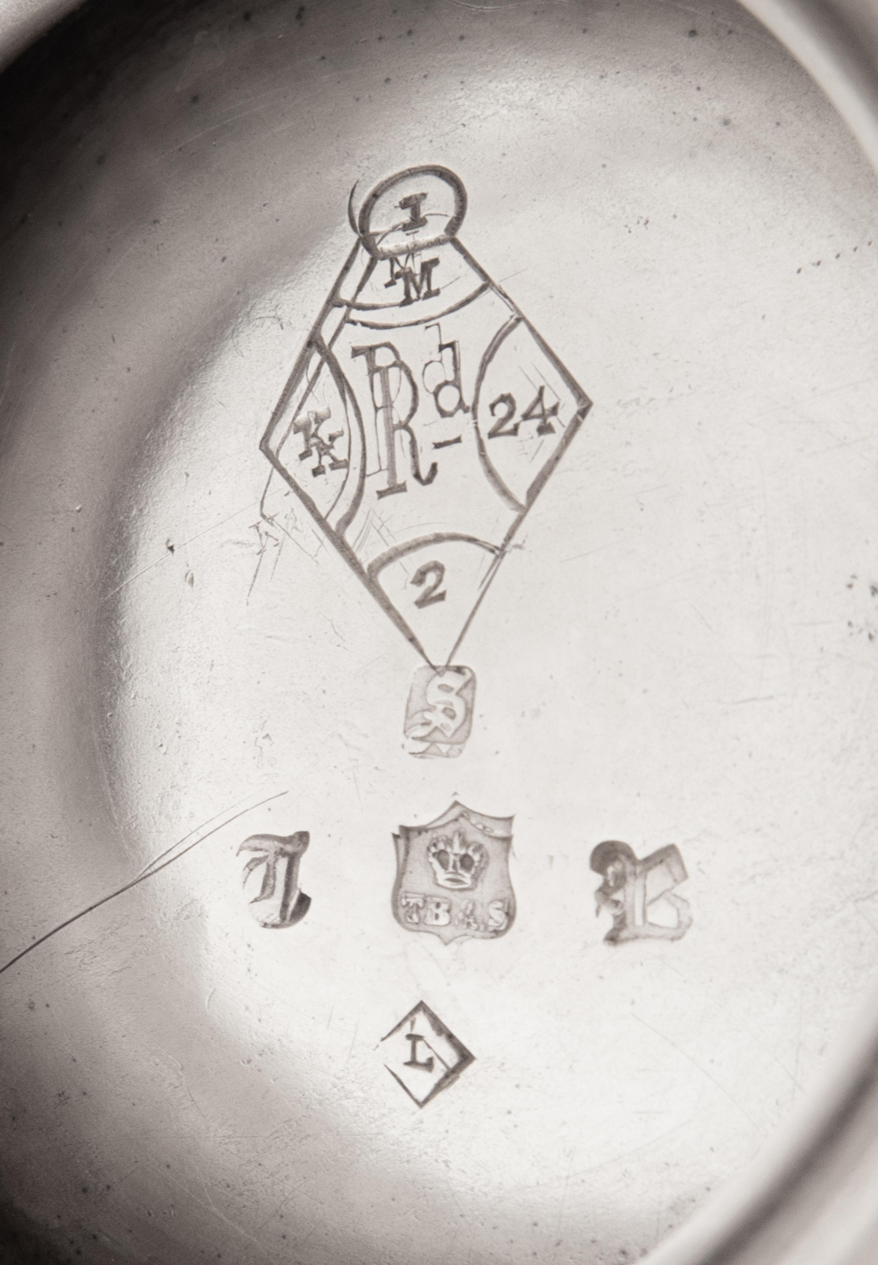 A Pair of English Silver-Plate Wine Coolers