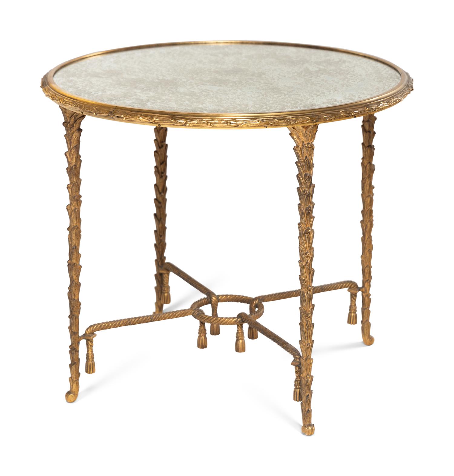 A Gilt Bronze Side Table by Maison Charles