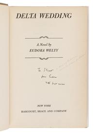 WELTY, Eudora (1909-2001). Delta Wedding . New York: Harcourt, Brace and Company, 1946.