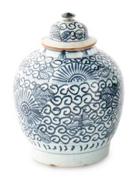 Three Chinese Blue and White Porcelain Vessels