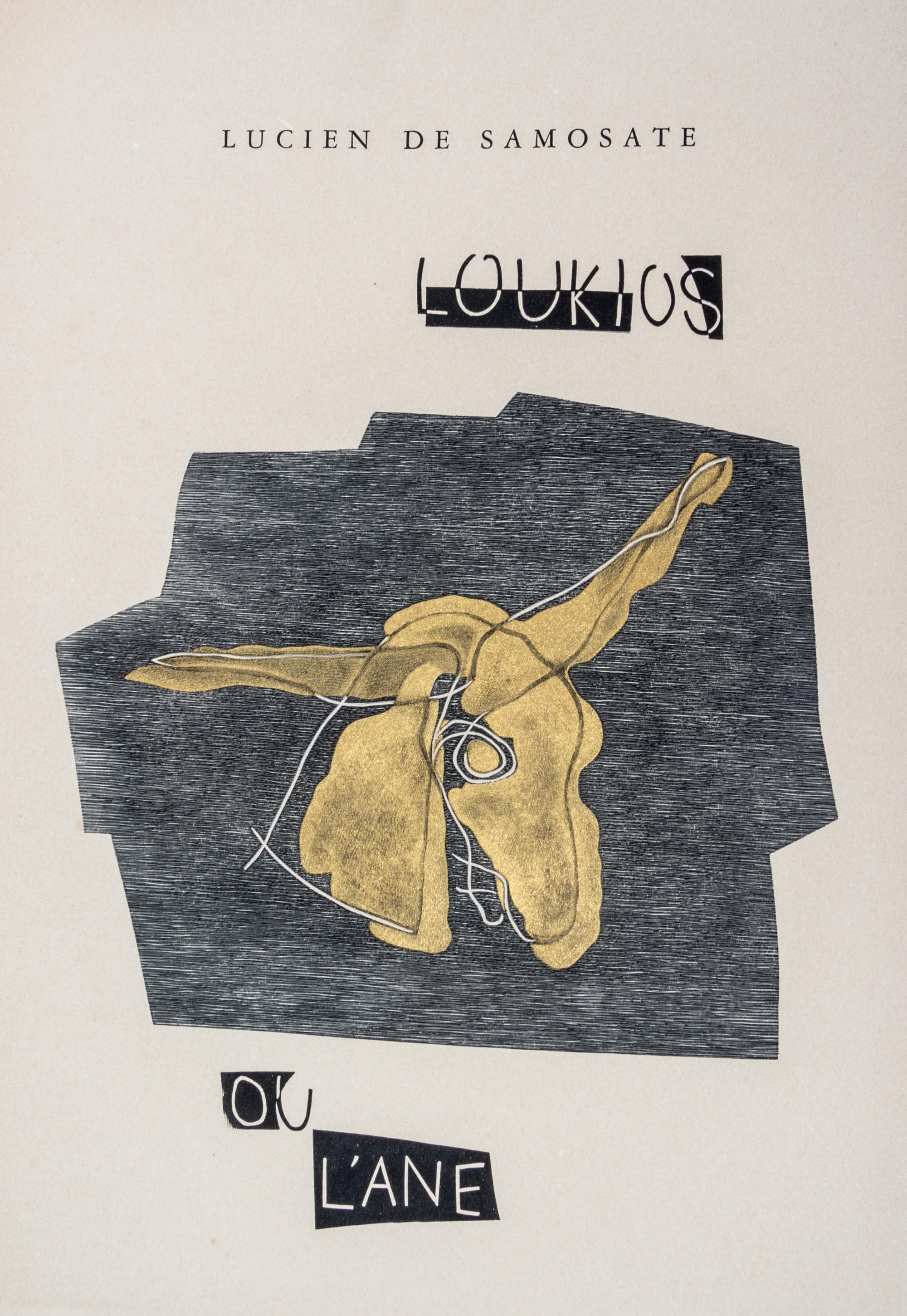 (LAURENS, HENRI) LUCIEN DE SAMOSATE [LUCIAN]. Loukios ou l'ane. Paris, 1947. Limited, signed.