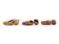 Collection of Plains Child's Moccasins