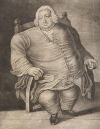 Two Engravings Depicting the "Fat Men of Essex" — 19TH CENTURY