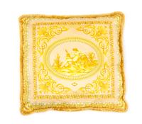 A Gianni Versace Silk Pillow Cover, 25" x 25".