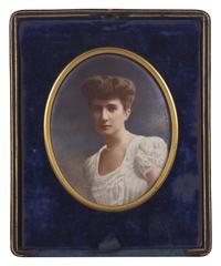 Mathieu Deroche (French, active 1866-1904), A Portrait Miniature of a Lady