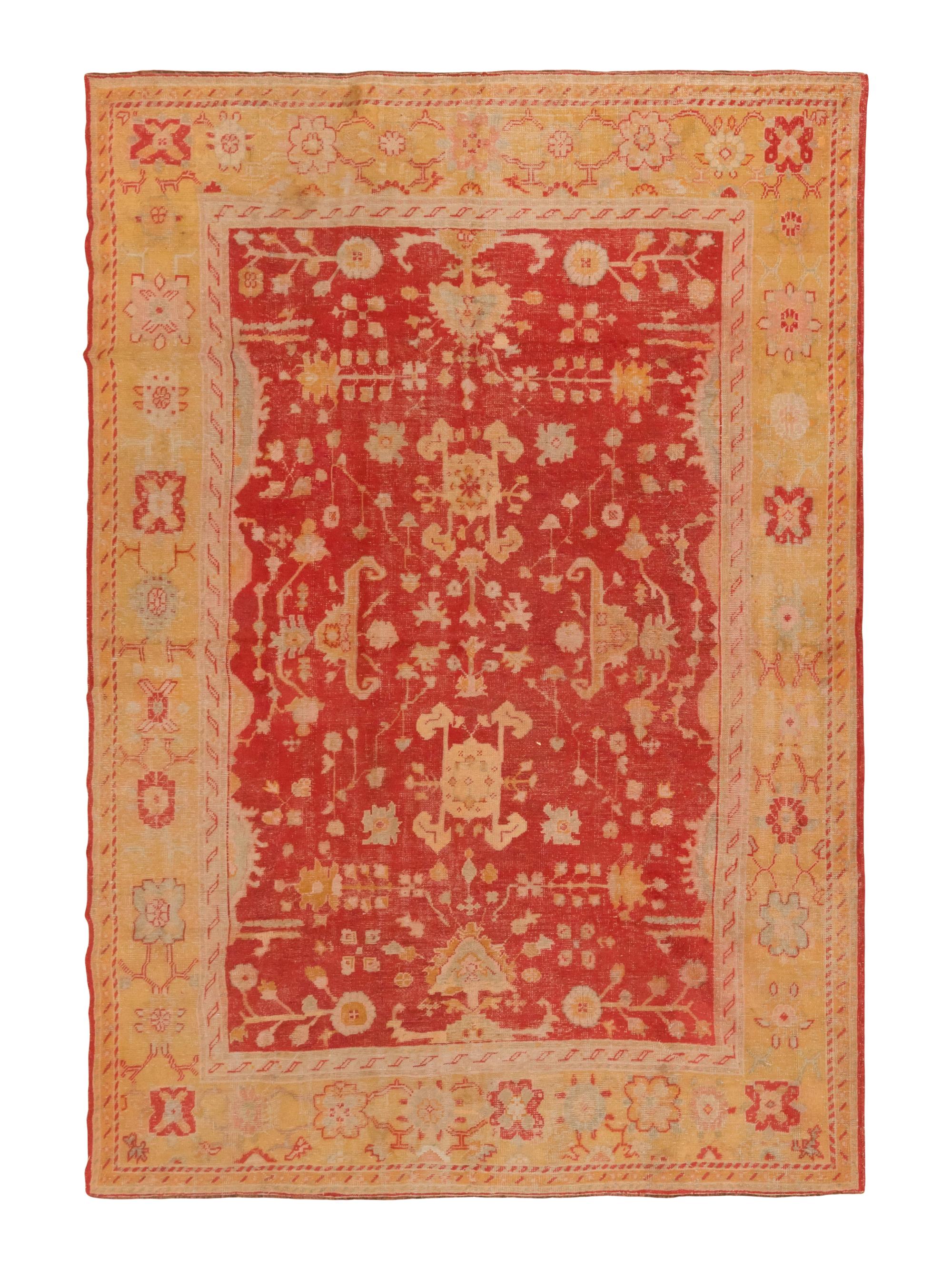 An Oushak Rug