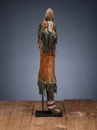 Cheyenne Beaded Hide Doll