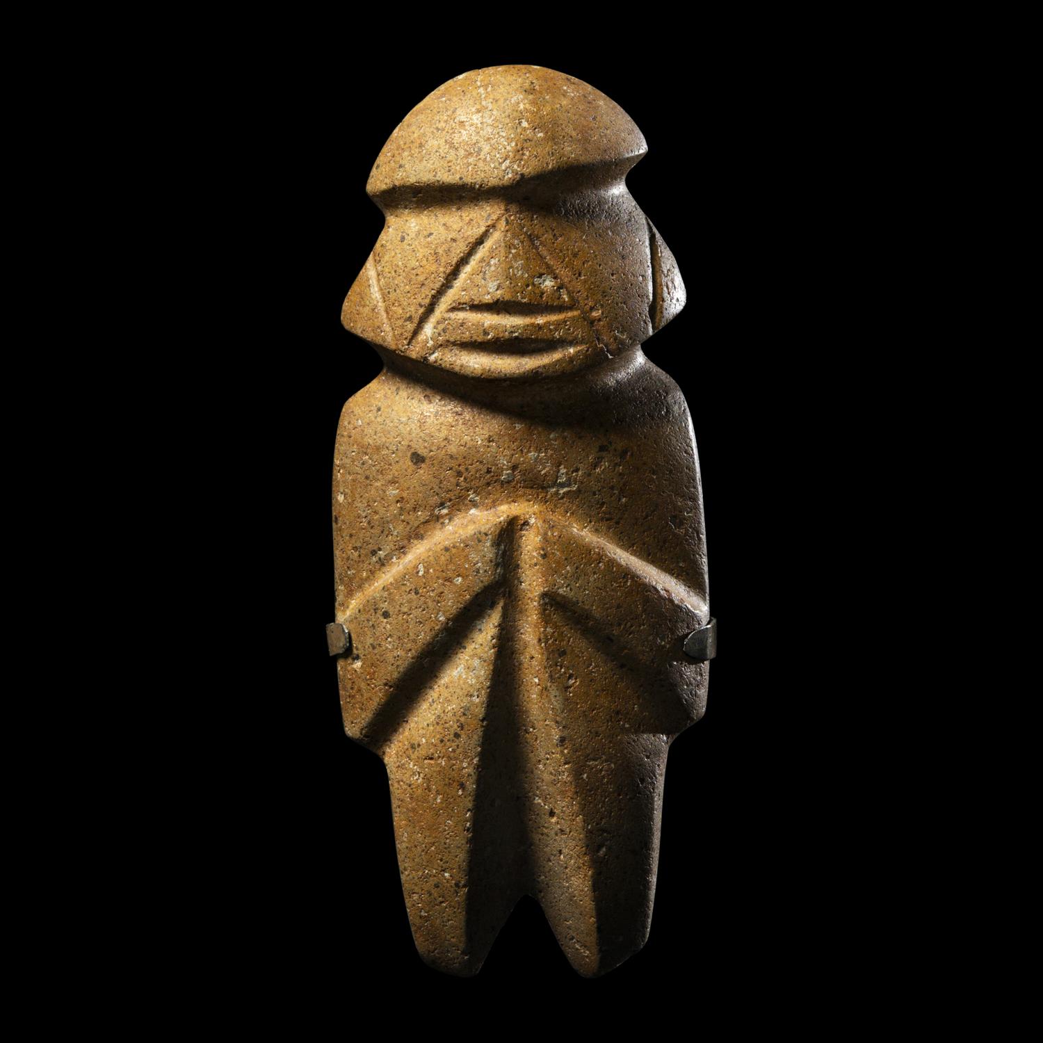 A Mezcala Stone Standing Figure