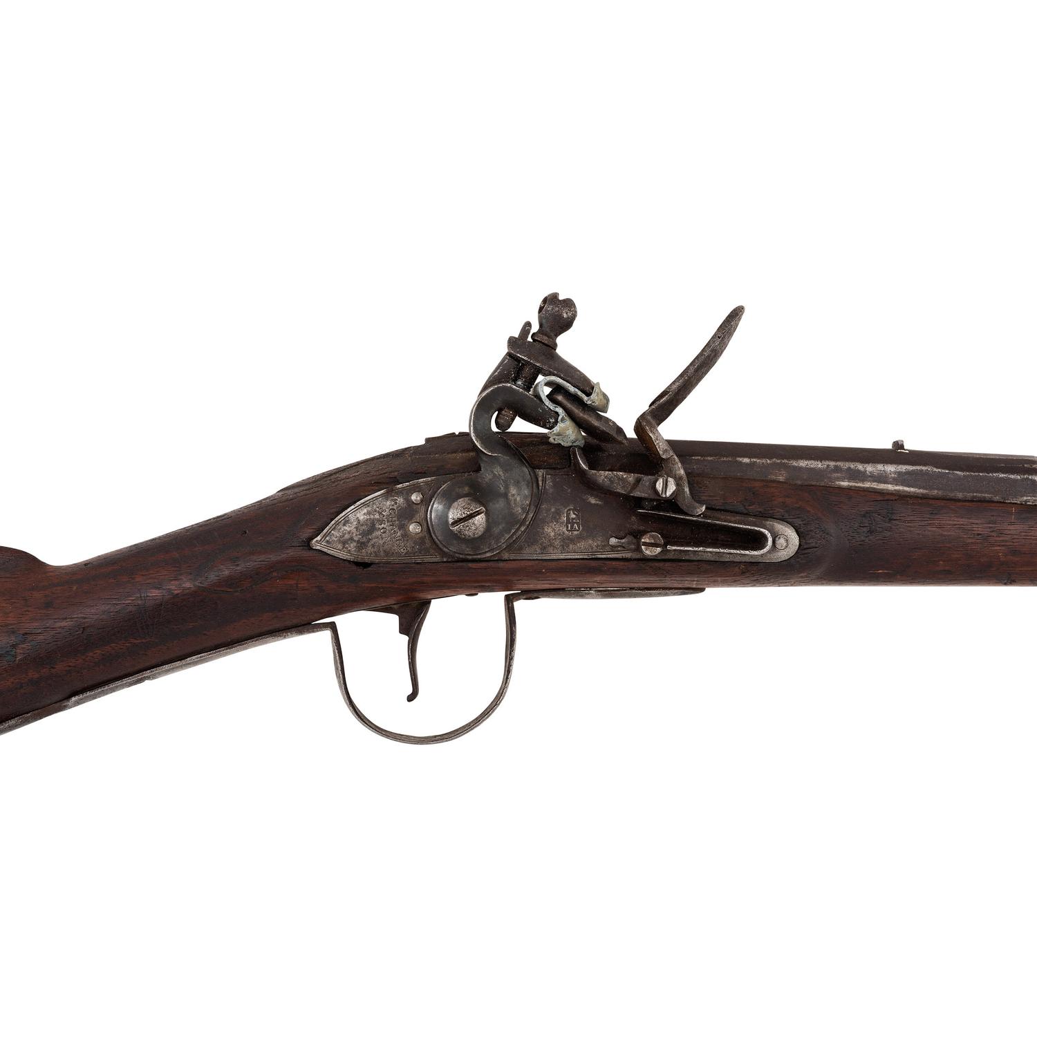 Shortened American Fur Company Marked Flintlock Northwest Trade Gun by Chance