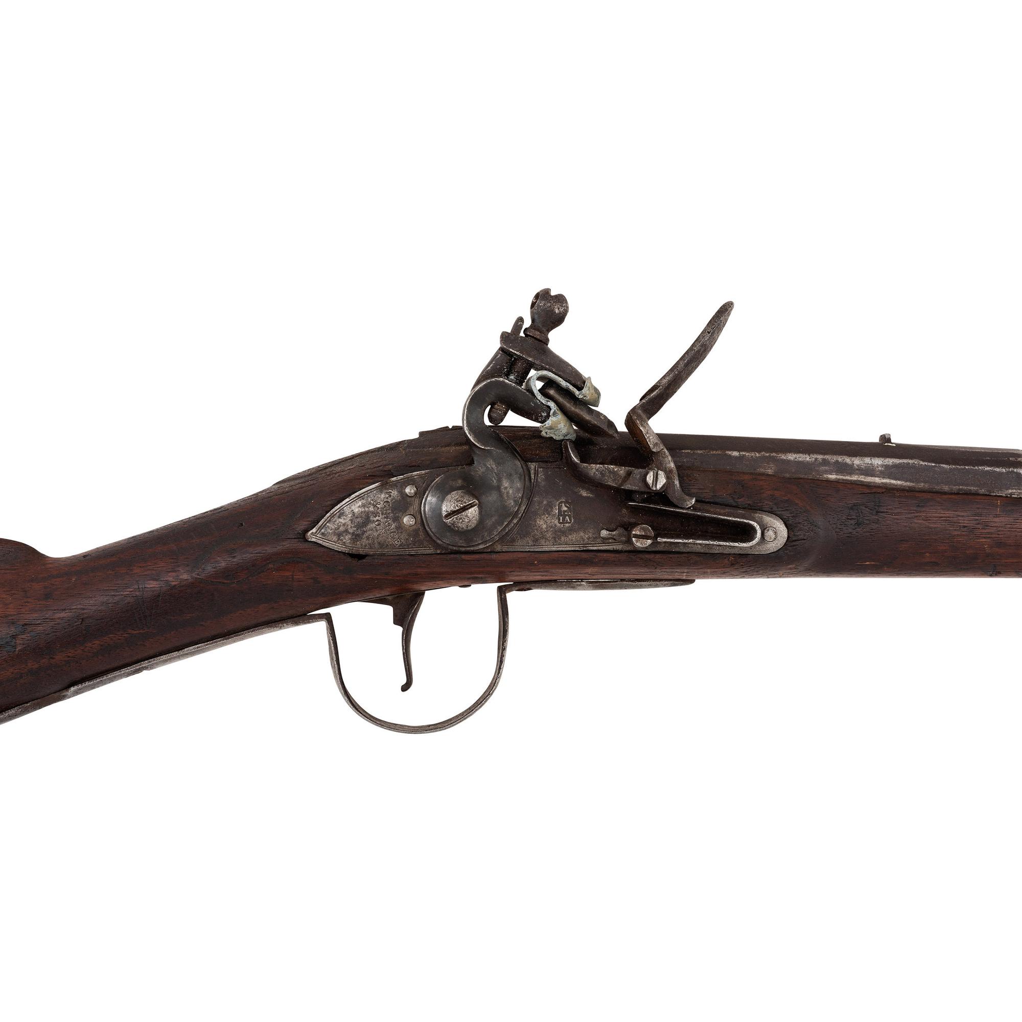 Shortened American Fur Company Marked Flintlock Northwest Trade Gun by Chance