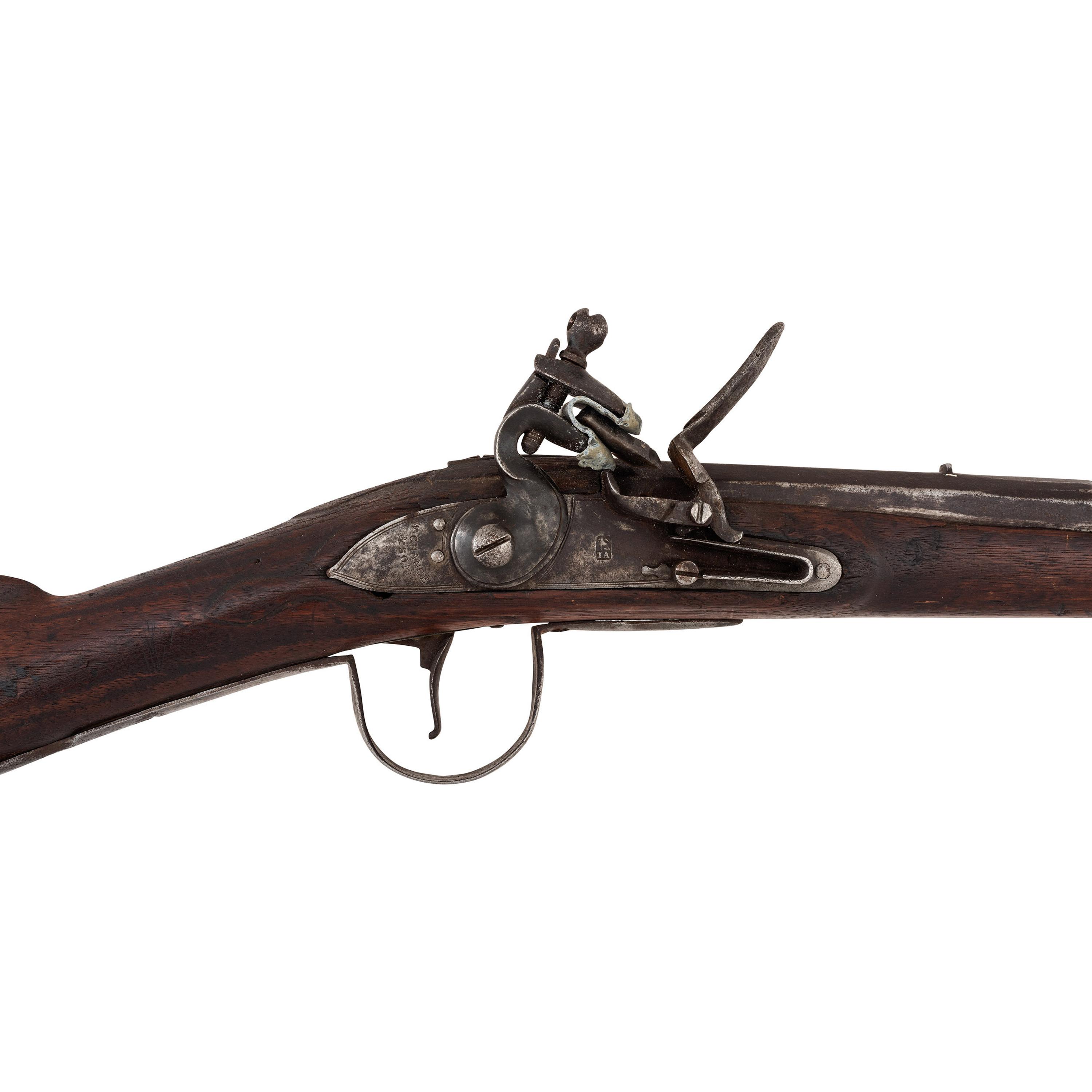 Shortened American Fur Company Marked Flintlock Northwest Trade Gun by Chance