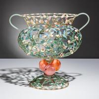 Kari Russell-Pool (American, b. 1967) — Peach Cluster Trophy from the Wish Bowl series