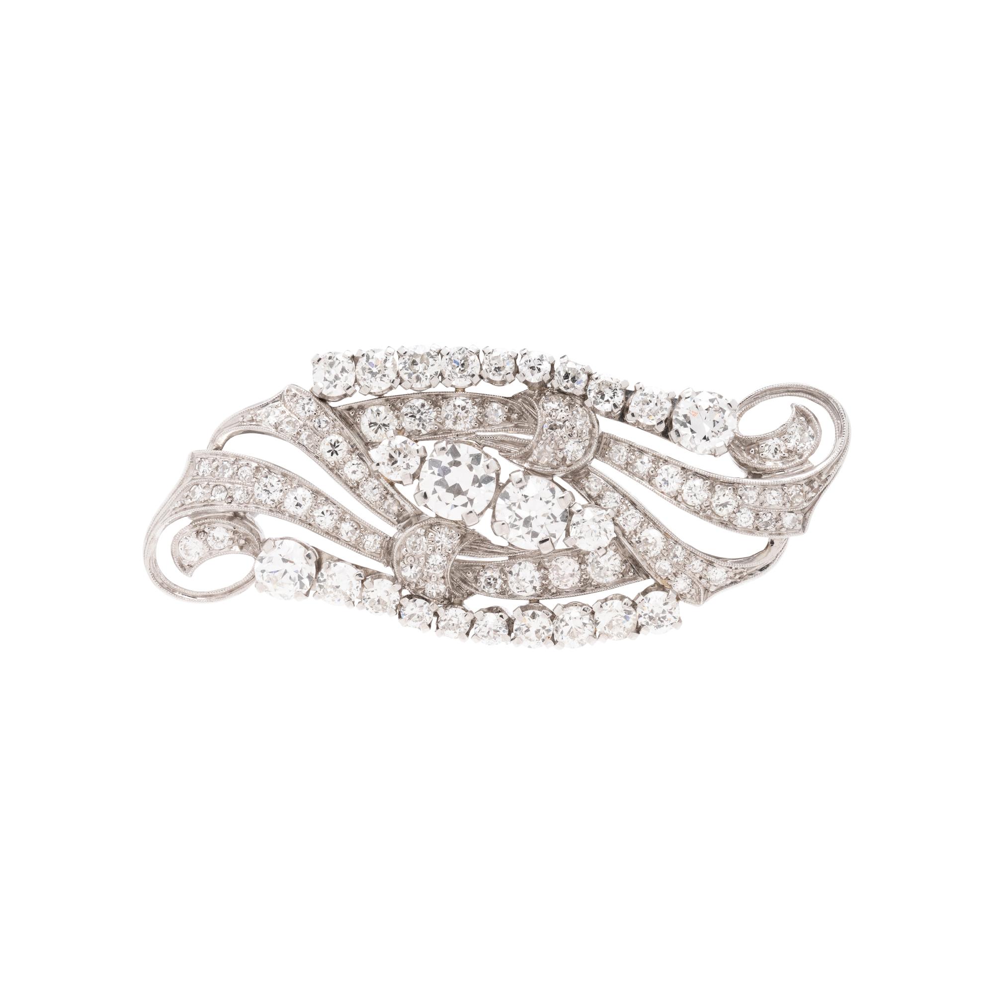 DIAMOND BROOCH