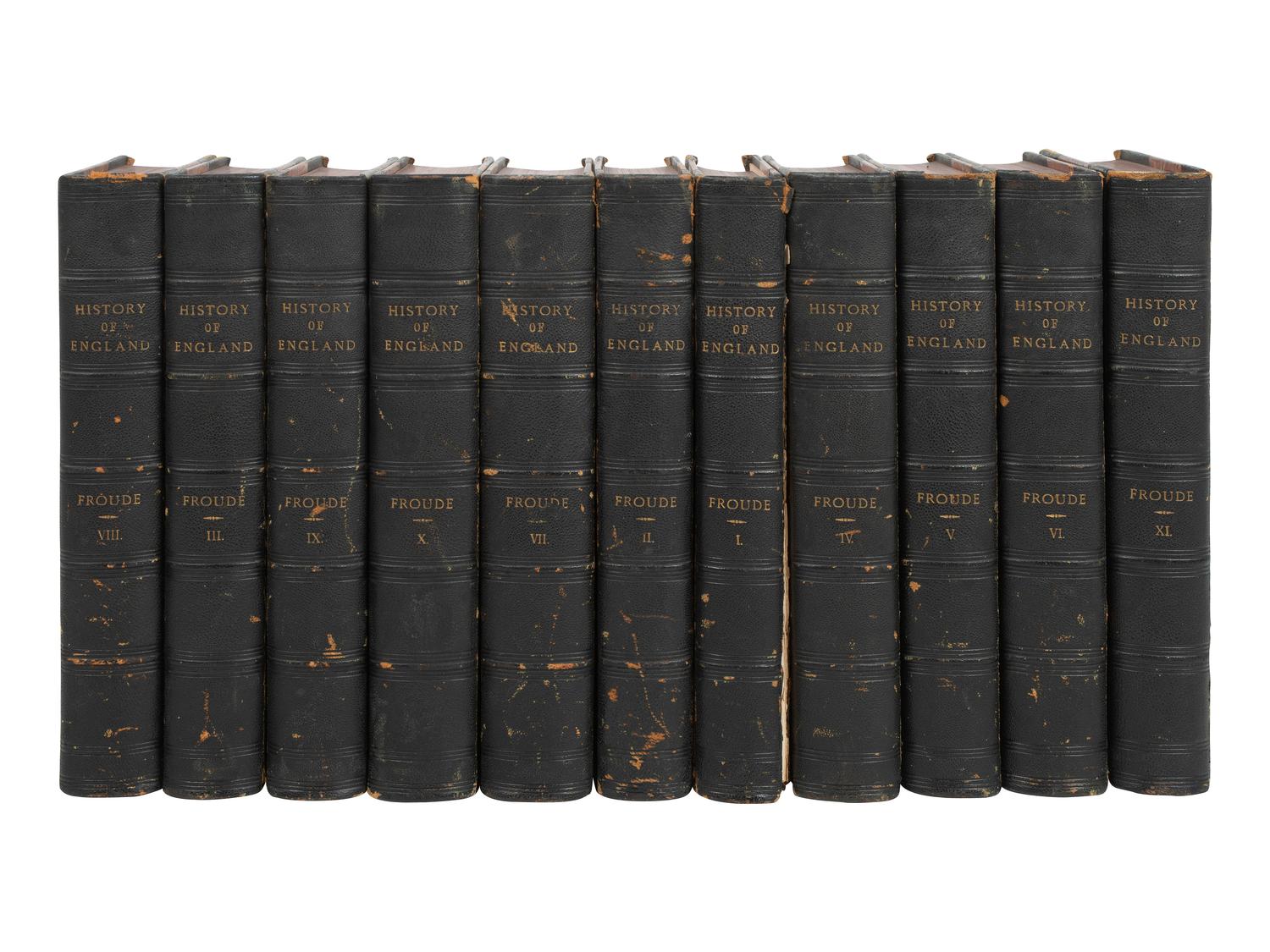 [BOOKS]. FROUDE, James Anthony (1818-1894). History of England . New York: Charles Scribner and Company, 1865-1870.