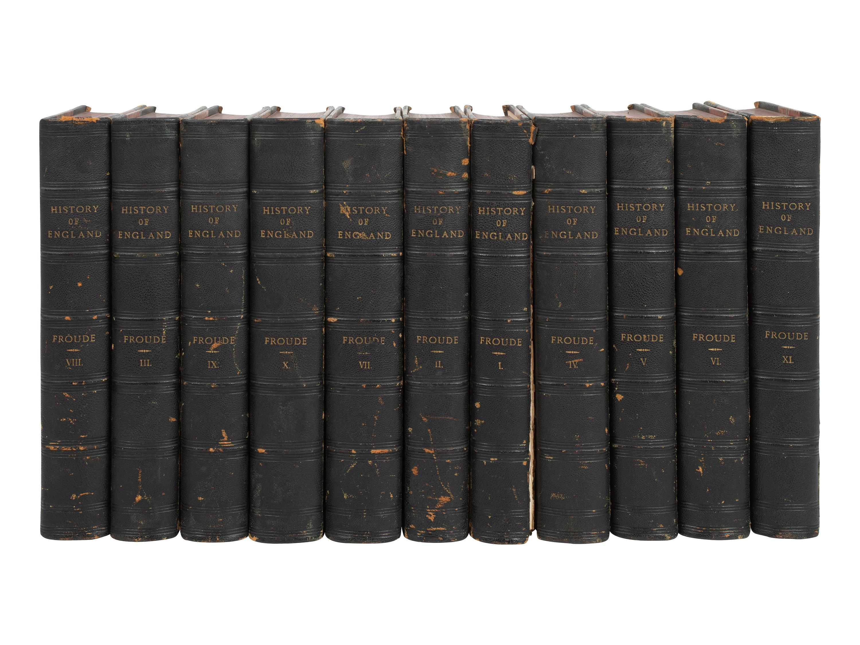 [BOOKS]. FROUDE, James Anthony (1818-1894). History of England . New York: Charles Scribner and Company, 1865-1870.