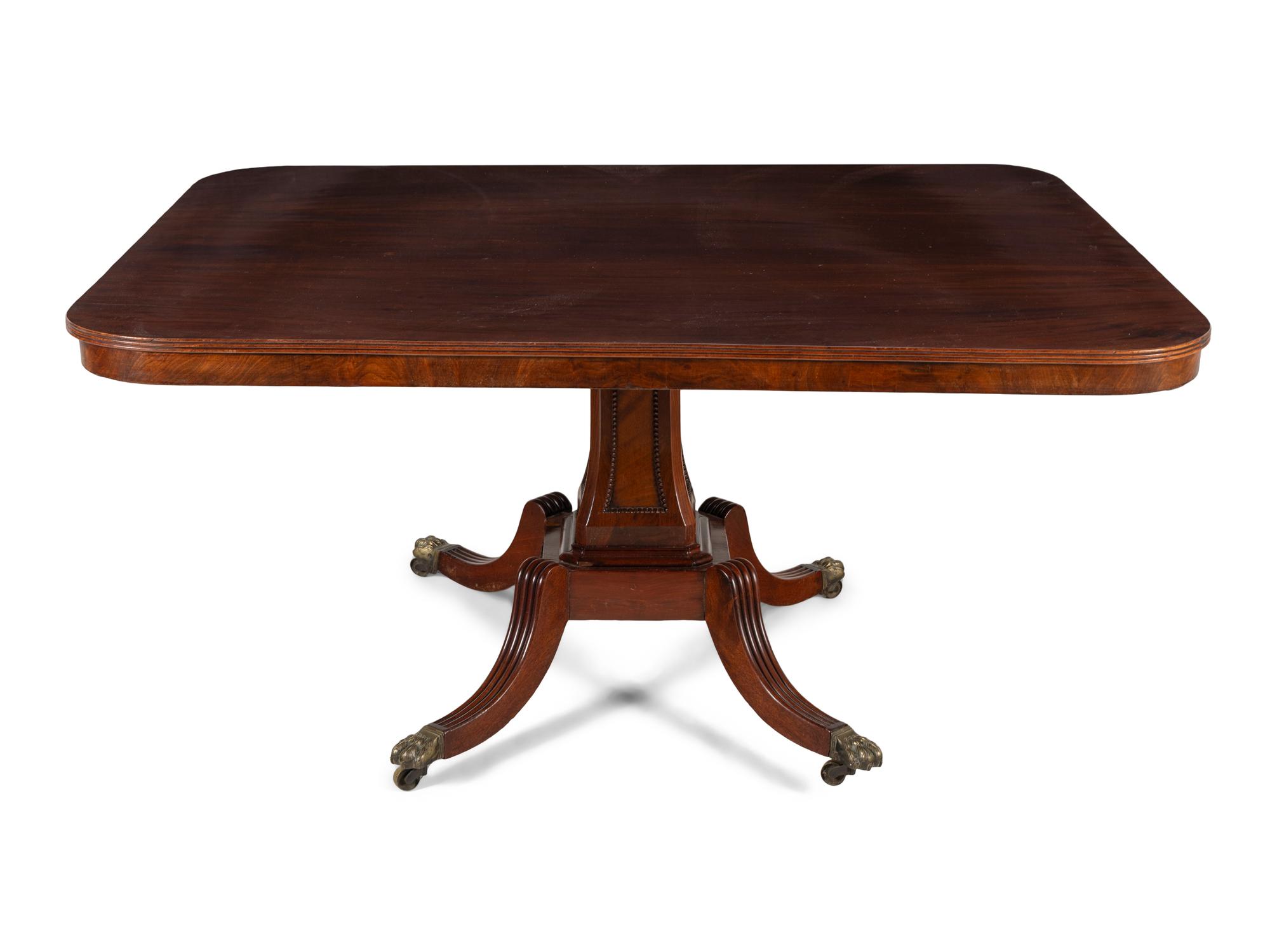 A Regency Mahogany Breakfast Table
