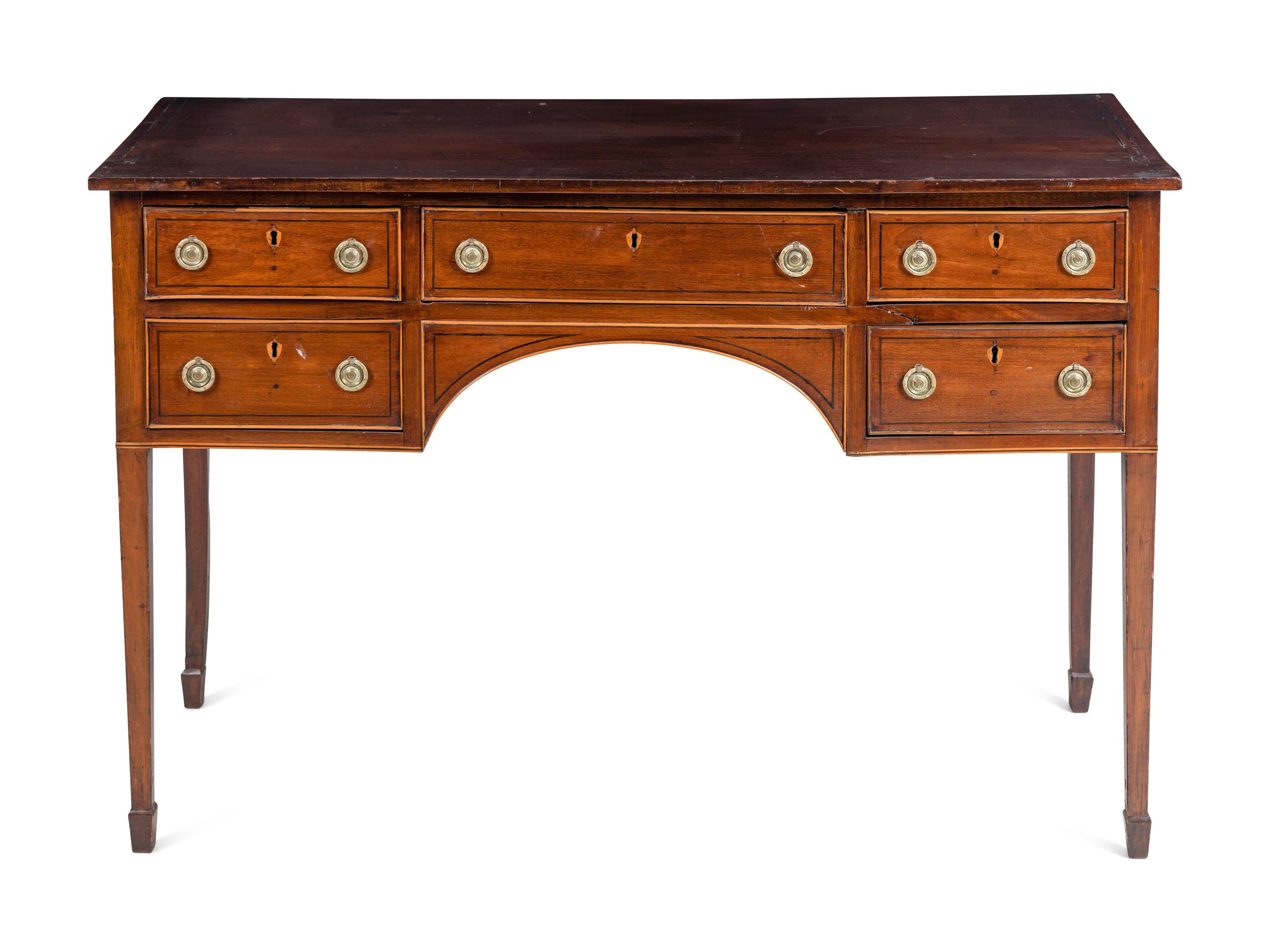 A Regency Style Mahogany Serving Table