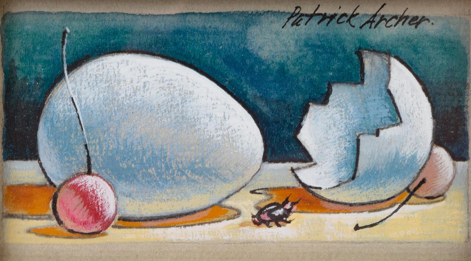 Untitled (Egg and Eggshell)