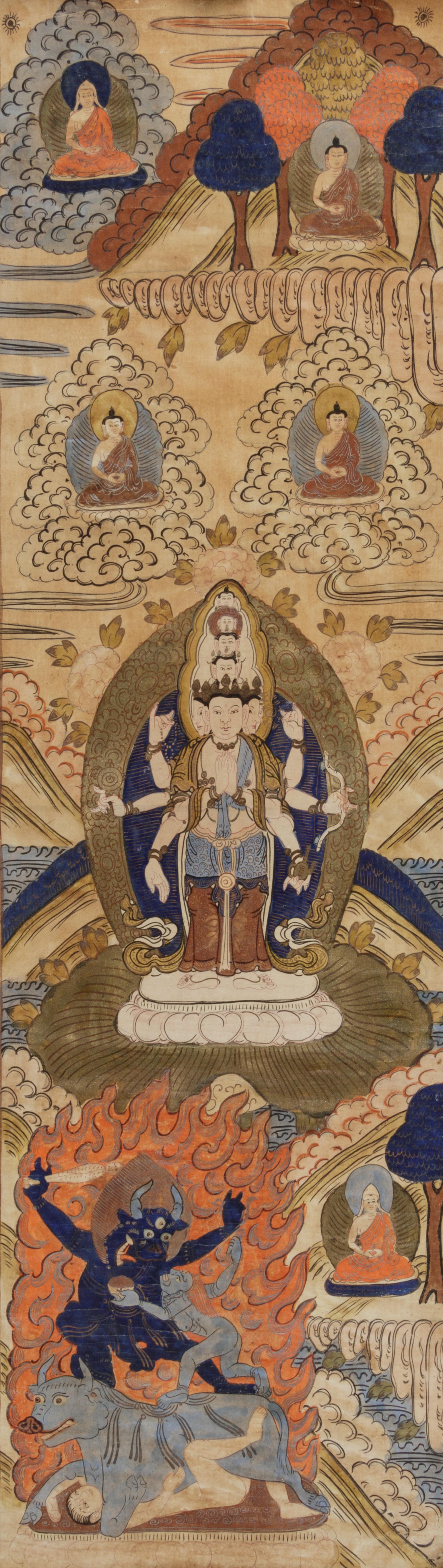 Three Tibetan Thangkas